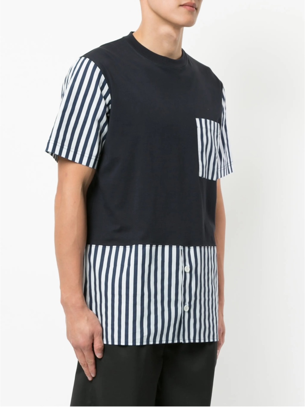 Sunnei Poplin Detail T -Shirt S